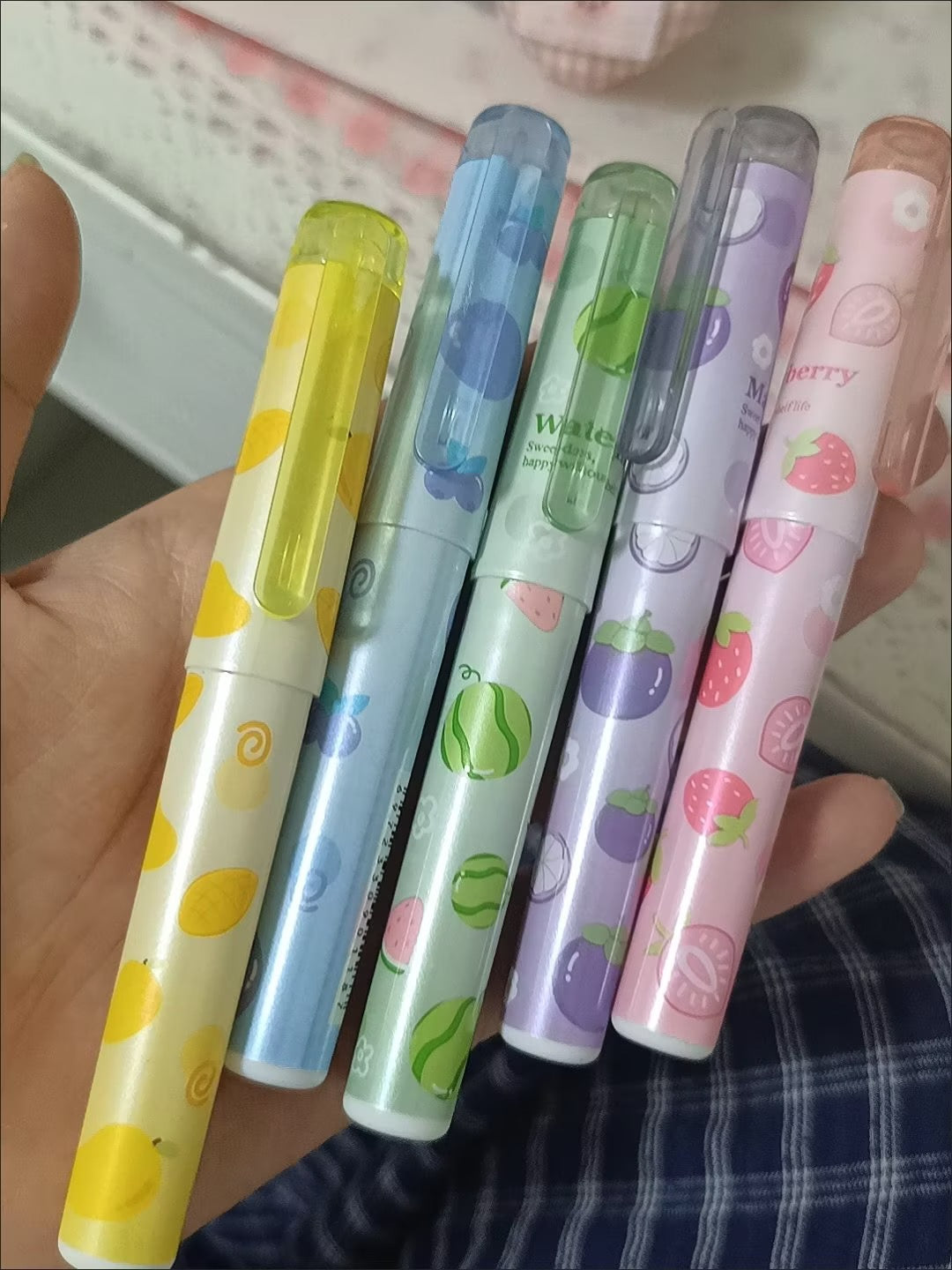 Mini highlighter Fruit style