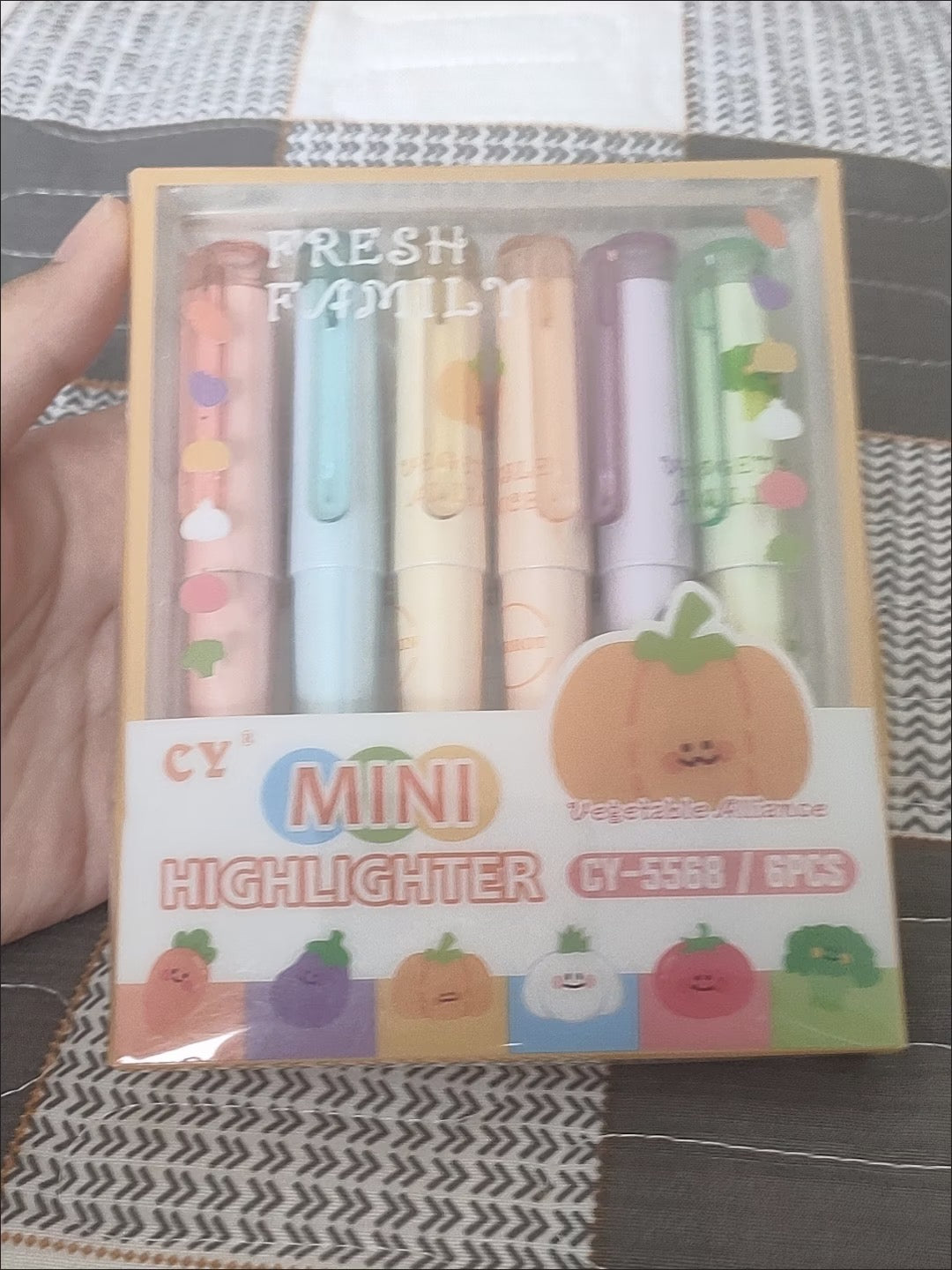 Mini highlighter Vegetable style